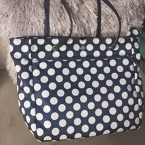 Large Kate Spade navy blue purse